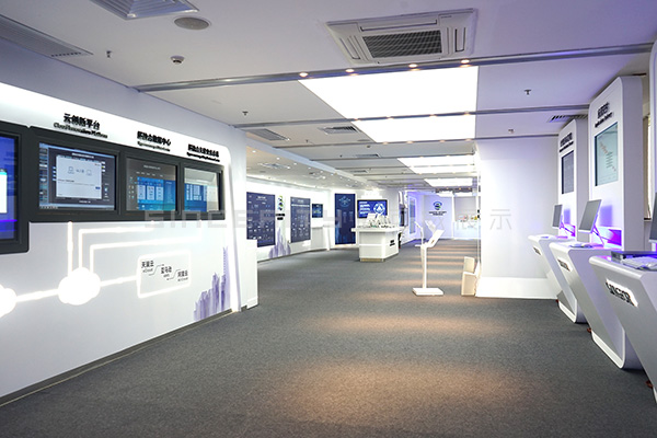 深信服展廳云計算現場(chǎng)圖