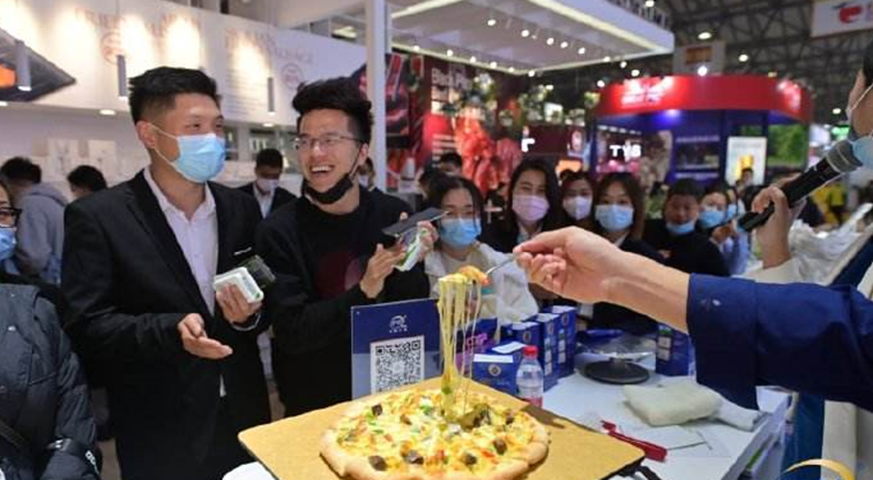 食品展現場(chǎng)圖